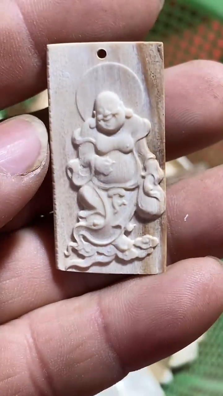 泥塑小把玩件摆件