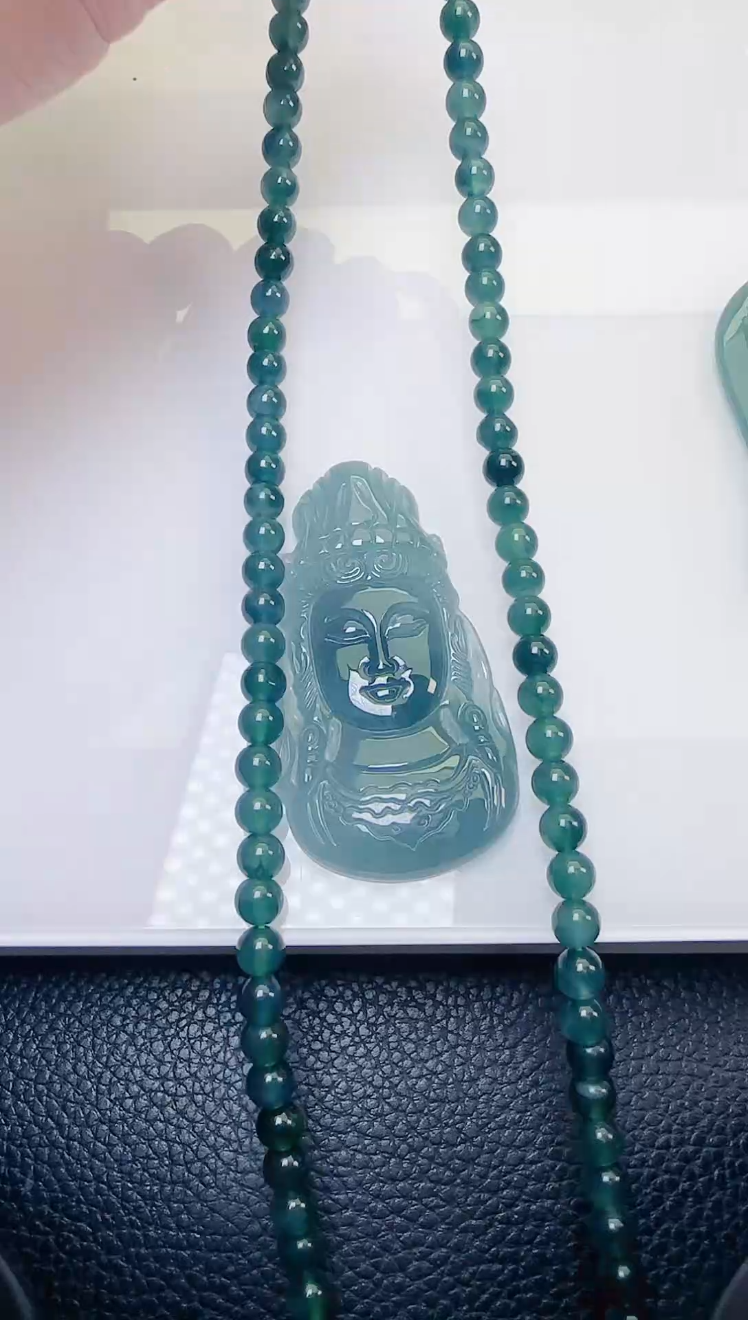 颈饰未镶嵌翡翠天然A货翡翠  多样性随机发其一