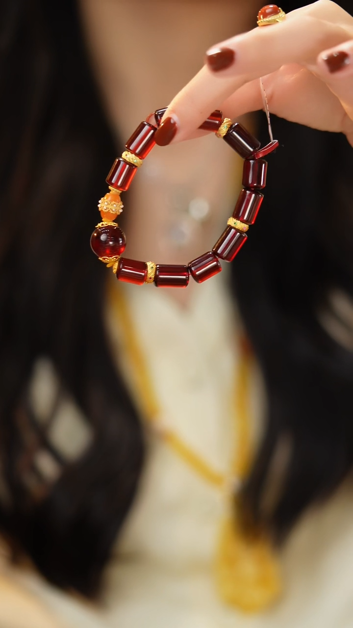 未镶嵌手串石榴石DIY多样性随机发一