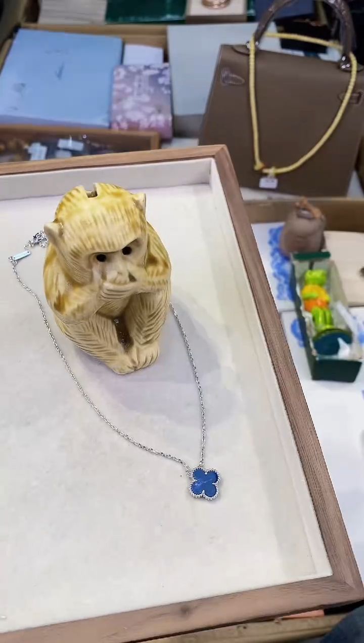 【闪购商品】瓷片四蓝项-都是我的大宝贝儿瓷器