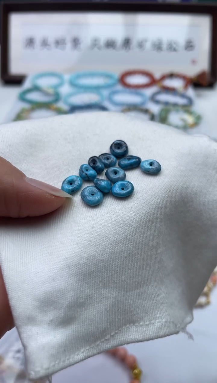 未镶嵌绿松石珠宝奇石9定制