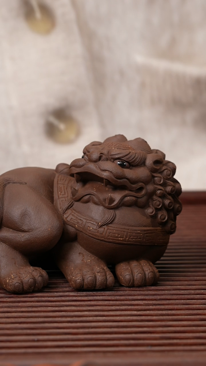 【闪购商品】紫砂茶宠紫砂瑞狮