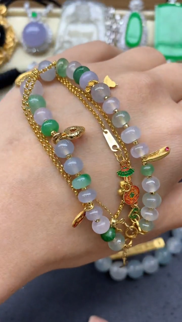 未镶嵌手链翡翠571-中国好珍宝