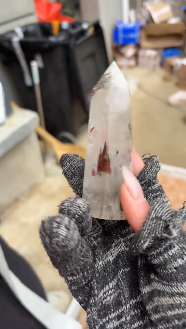 【闪购商品】水晶摆件未镶嵌幽灵柱子 954