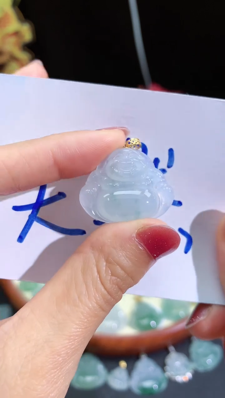 【闪购商品】翡翠颈饰未镶嵌佛公