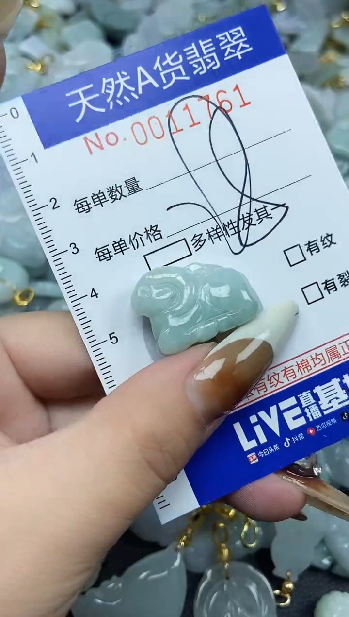 【闪购商品】翡翠颈饰未镶嵌天然A货翡翠