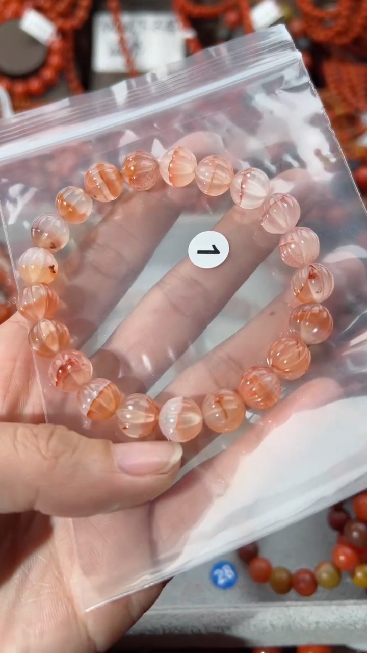 【闪购商品】南红玛瑙手串未镶嵌9