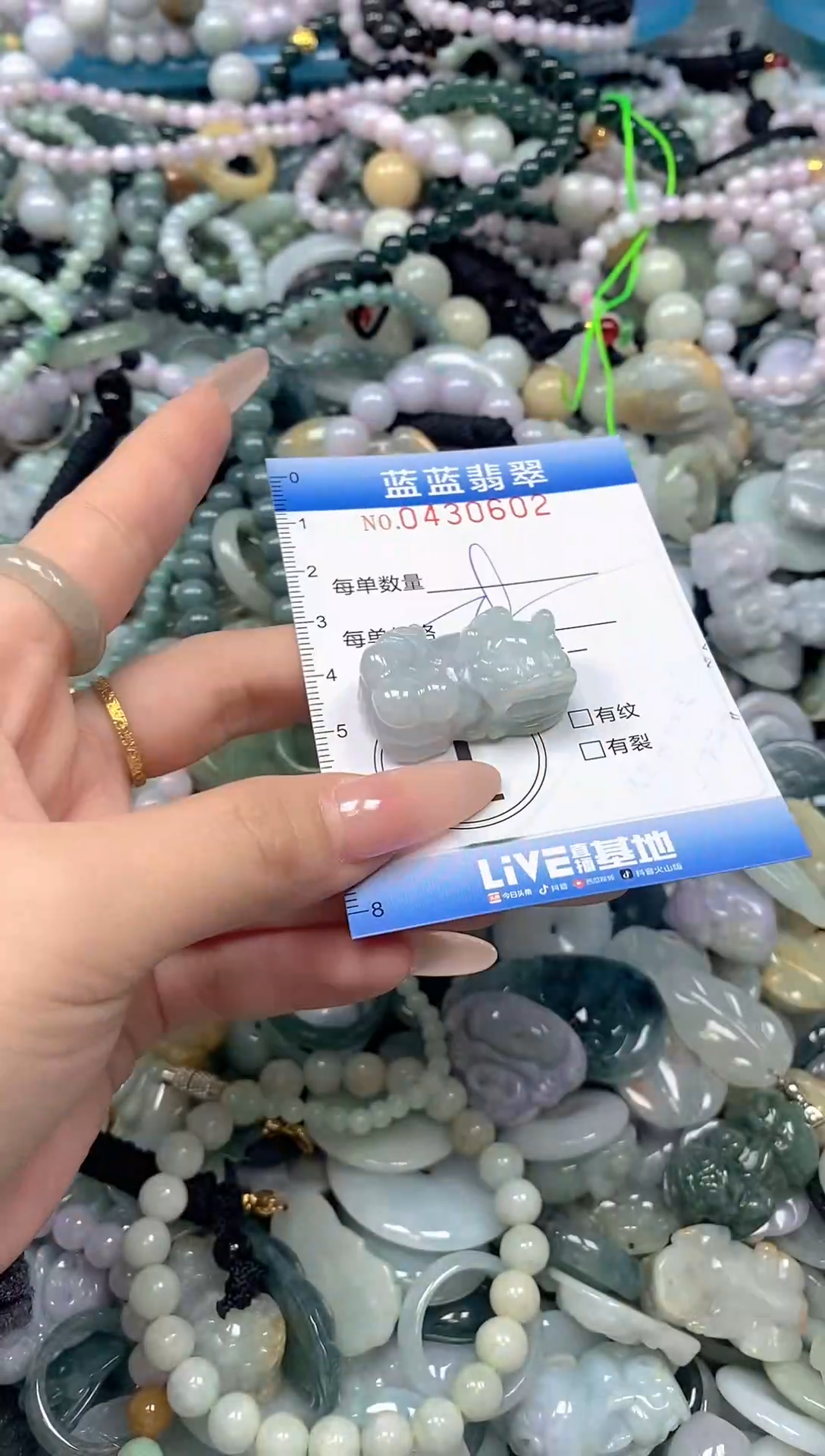 颈饰未镶嵌翡翠闪购0430602