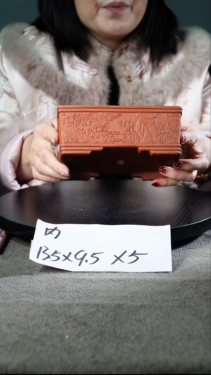 宜兴紫砂小小花盆