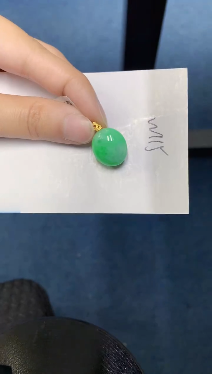 【闪购商品】翡翠颈饰18K金镶嵌000000000