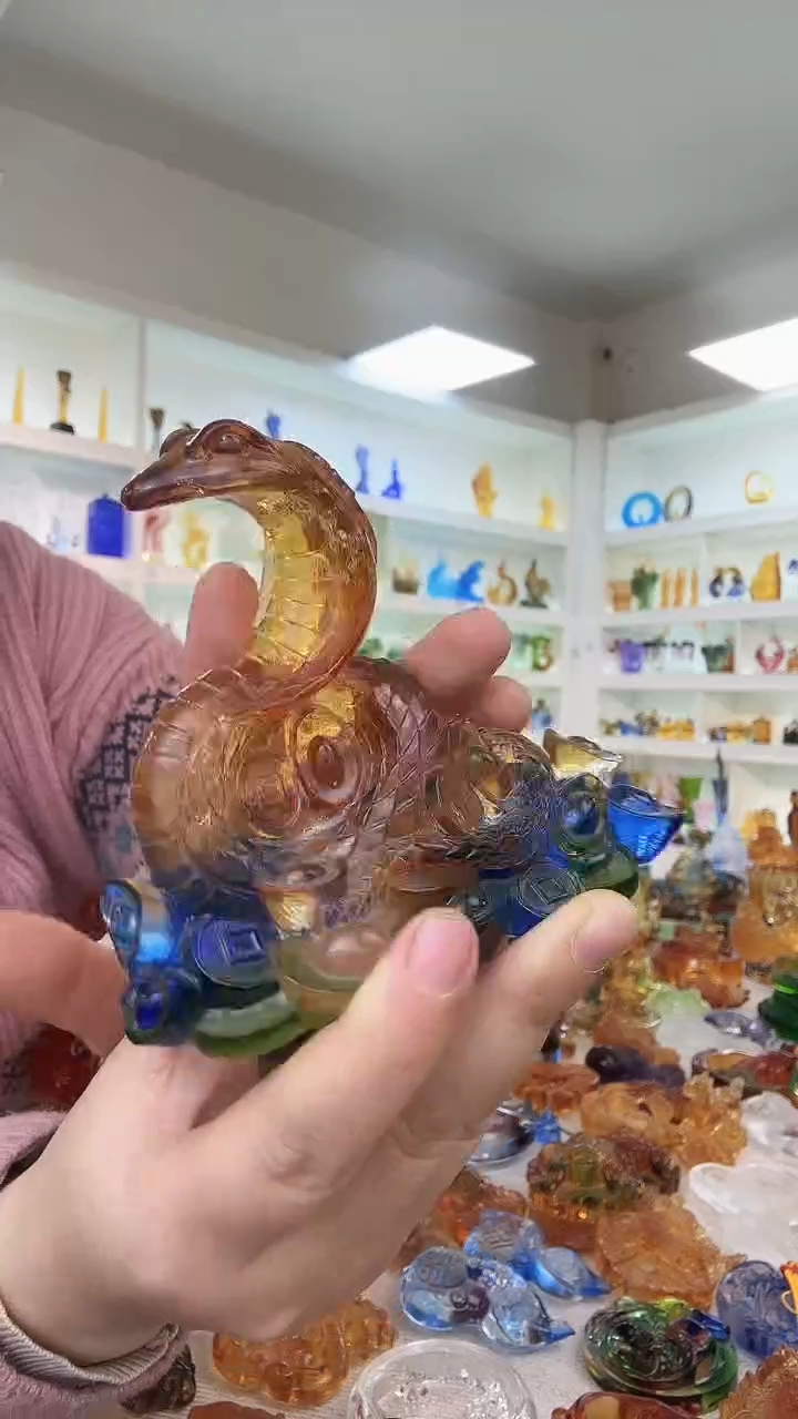手工艺品琉璃小蛇