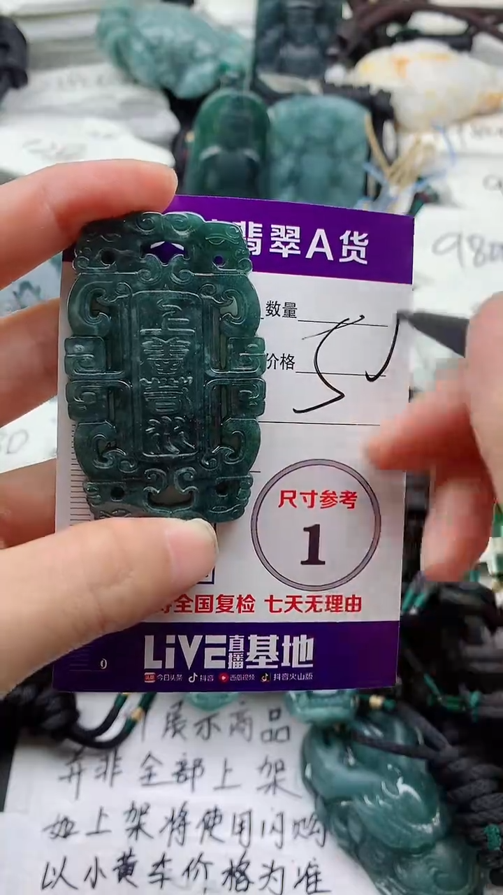 颈饰未镶嵌翡翠8