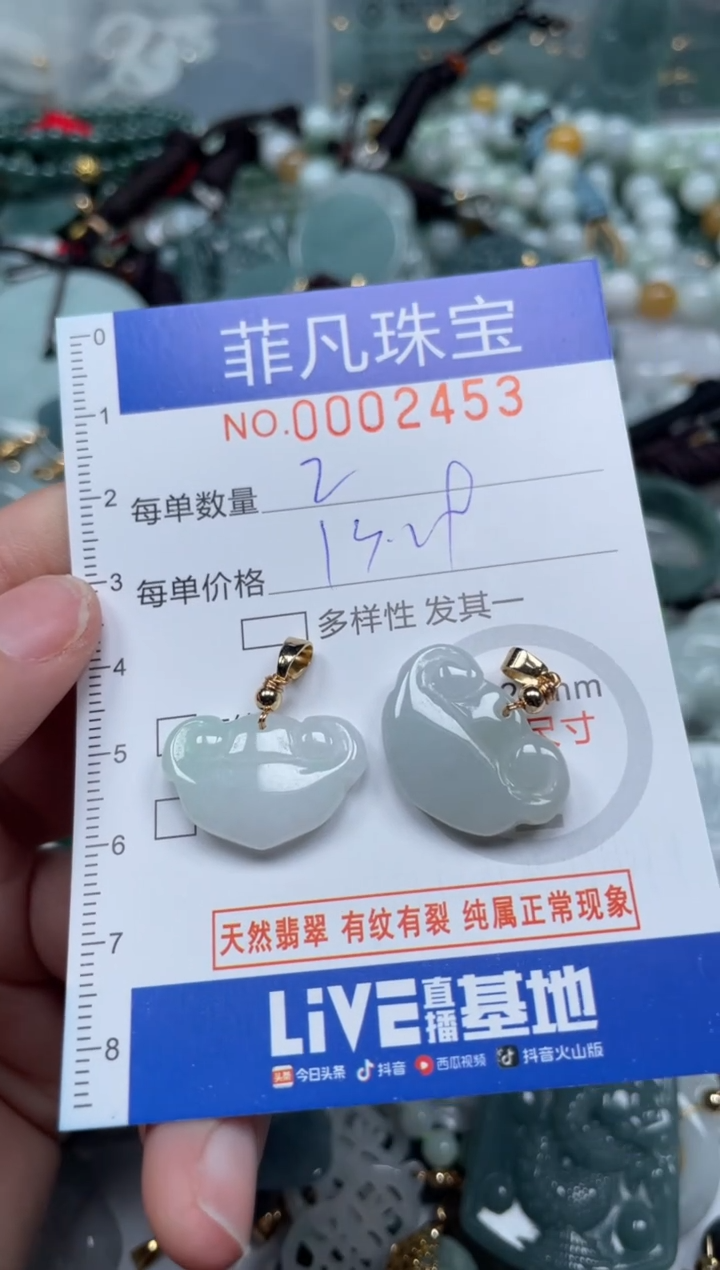 【闪购商品】翡翠颈饰未镶嵌00..2453
