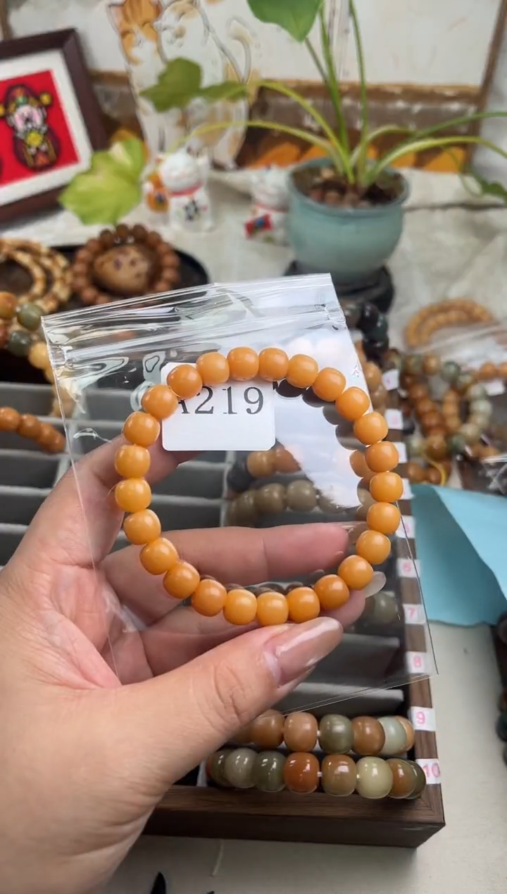 手串菩提根/象牙果好****好a219 卡0.9 机抛奶豆