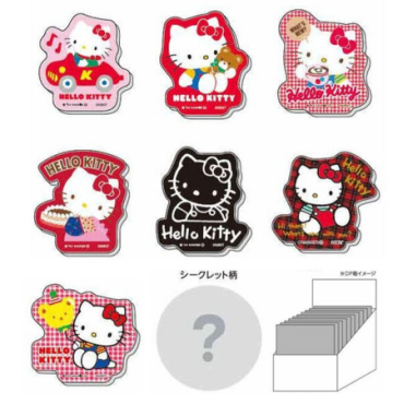 【馋】三丽鸥Holle kitty立体造型亚克力磁铁冰箱贴盲盒
