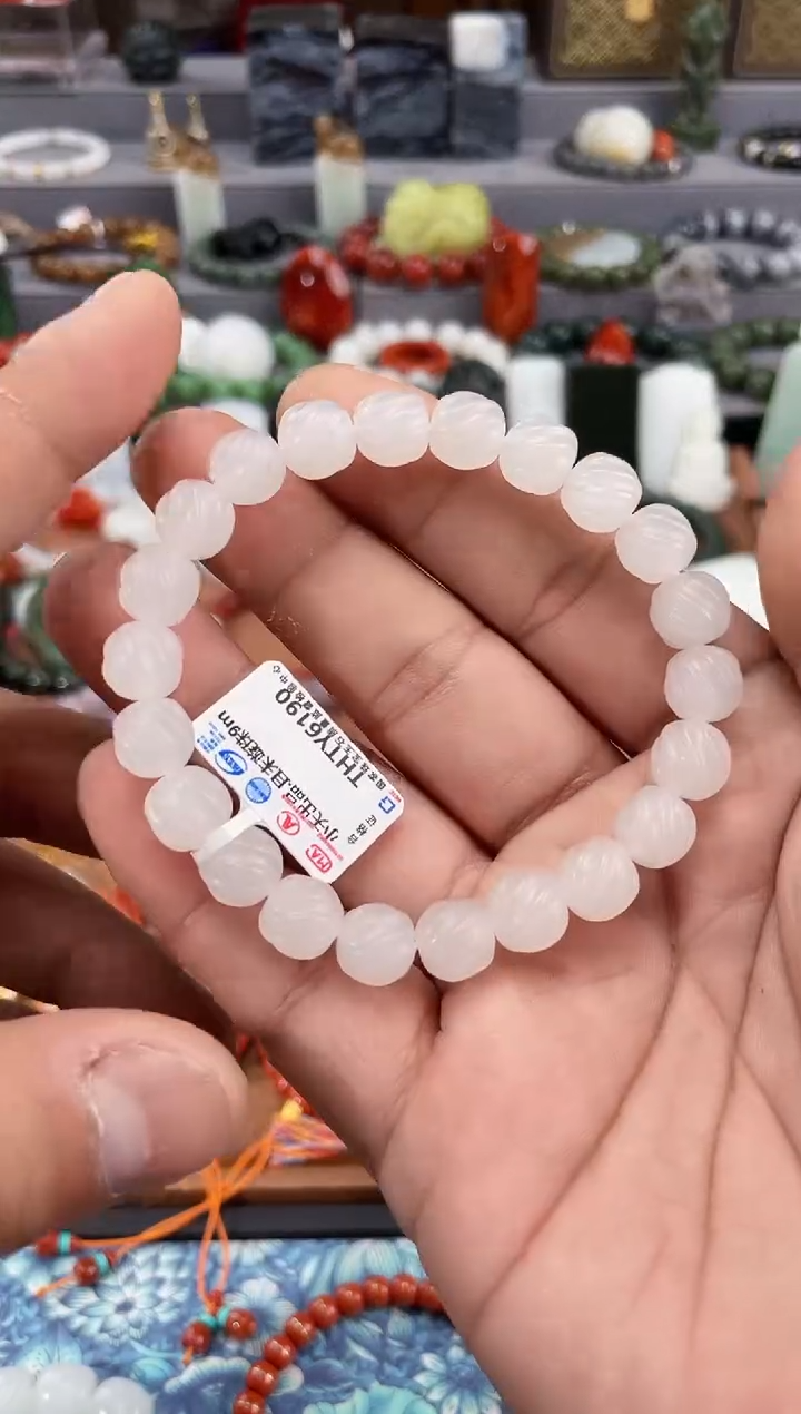 【闪购商品】和田玉手串未镶嵌多样性发一件THTY6190