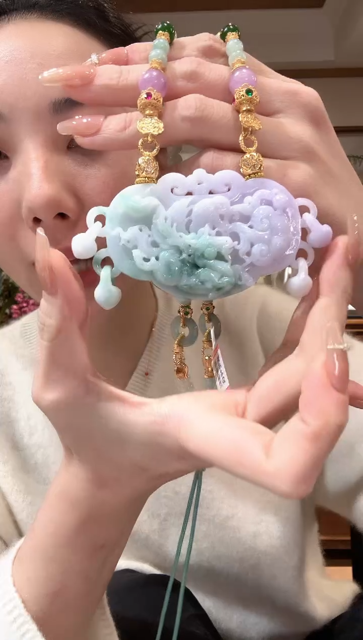 【闪购商品】翡翠颈饰未镶嵌国风