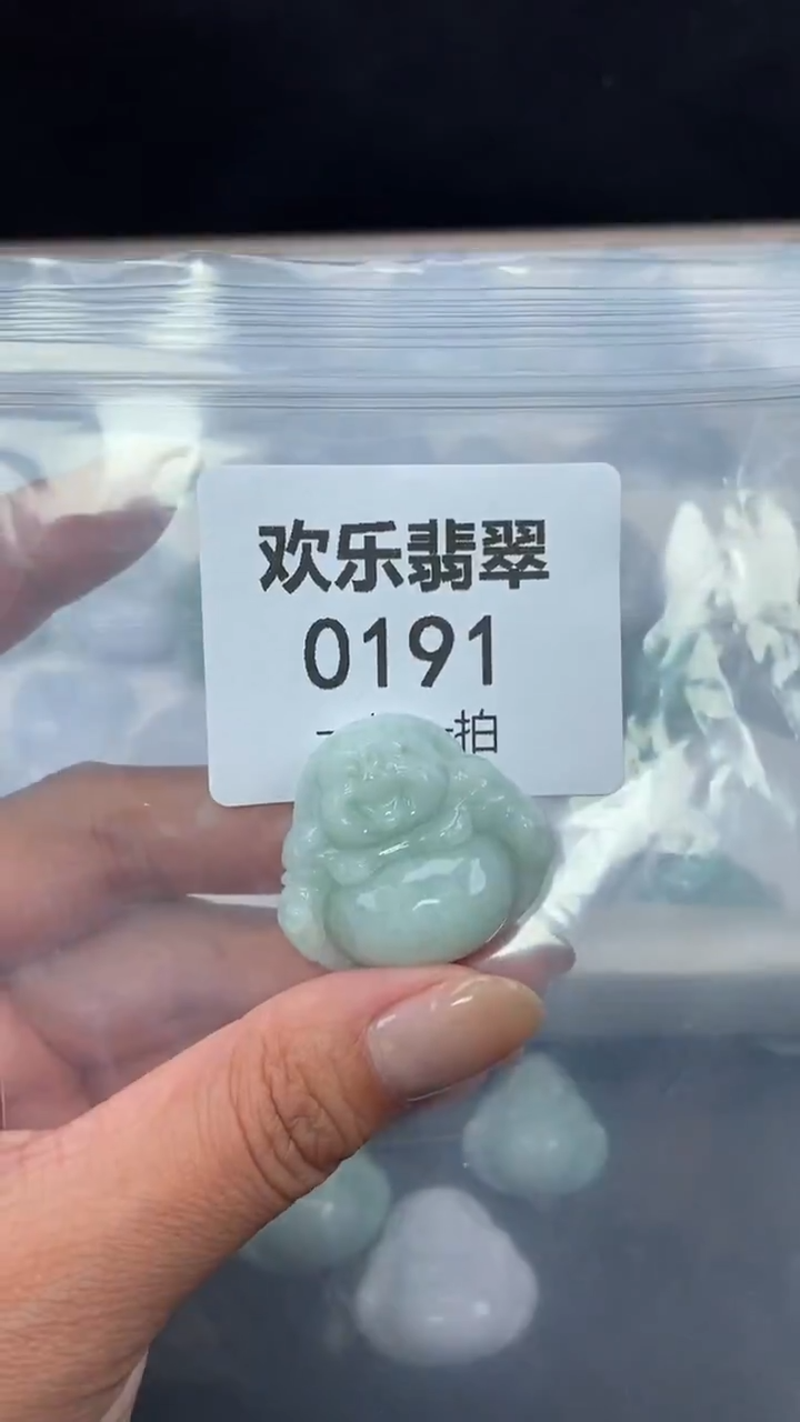颈饰未镶嵌翡翠缅甸天然翡翠0191