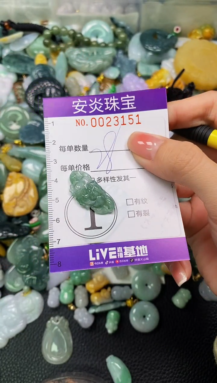 颈饰未镶嵌翡翠闪购0023151