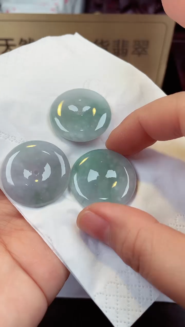 【闪购商品】翡翠颈饰未镶嵌天然缅甸翡翠A货（多样性发一）