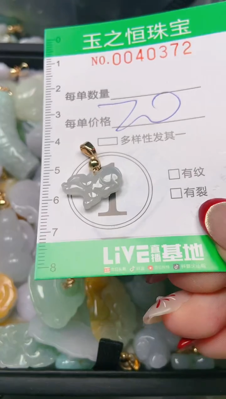 【闪购商品】翡翠颈饰未镶嵌闪购0040372