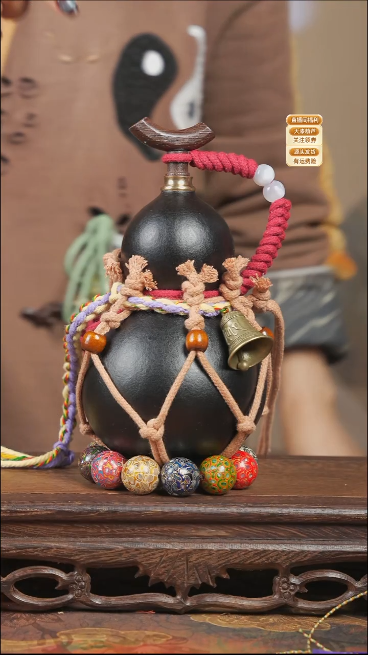 WF067网兜款葫芦不包手串