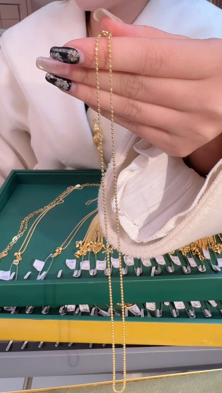 50长爱心抽拉切面珠 2.80 （附带礼盒包装）