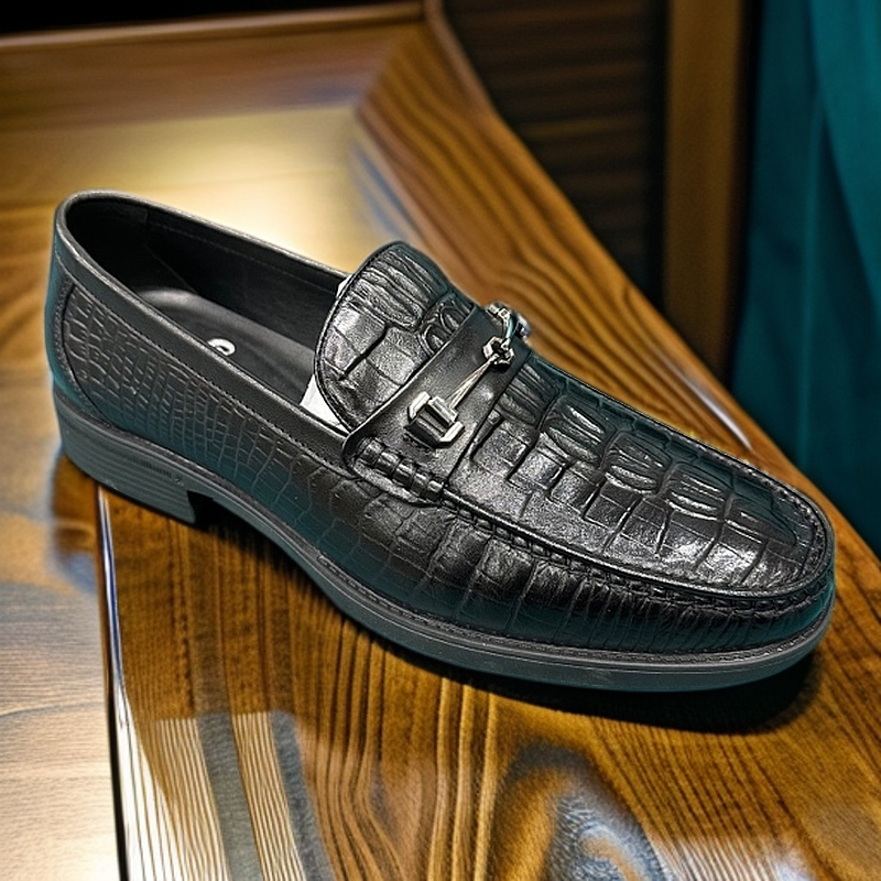 撤柜尾单真皮牛皮软底防滑透气一脚蹬乐福鞋豆豆鞋百搭男皮鞋