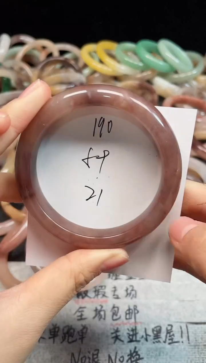 未镶嵌手镯石英质玉190