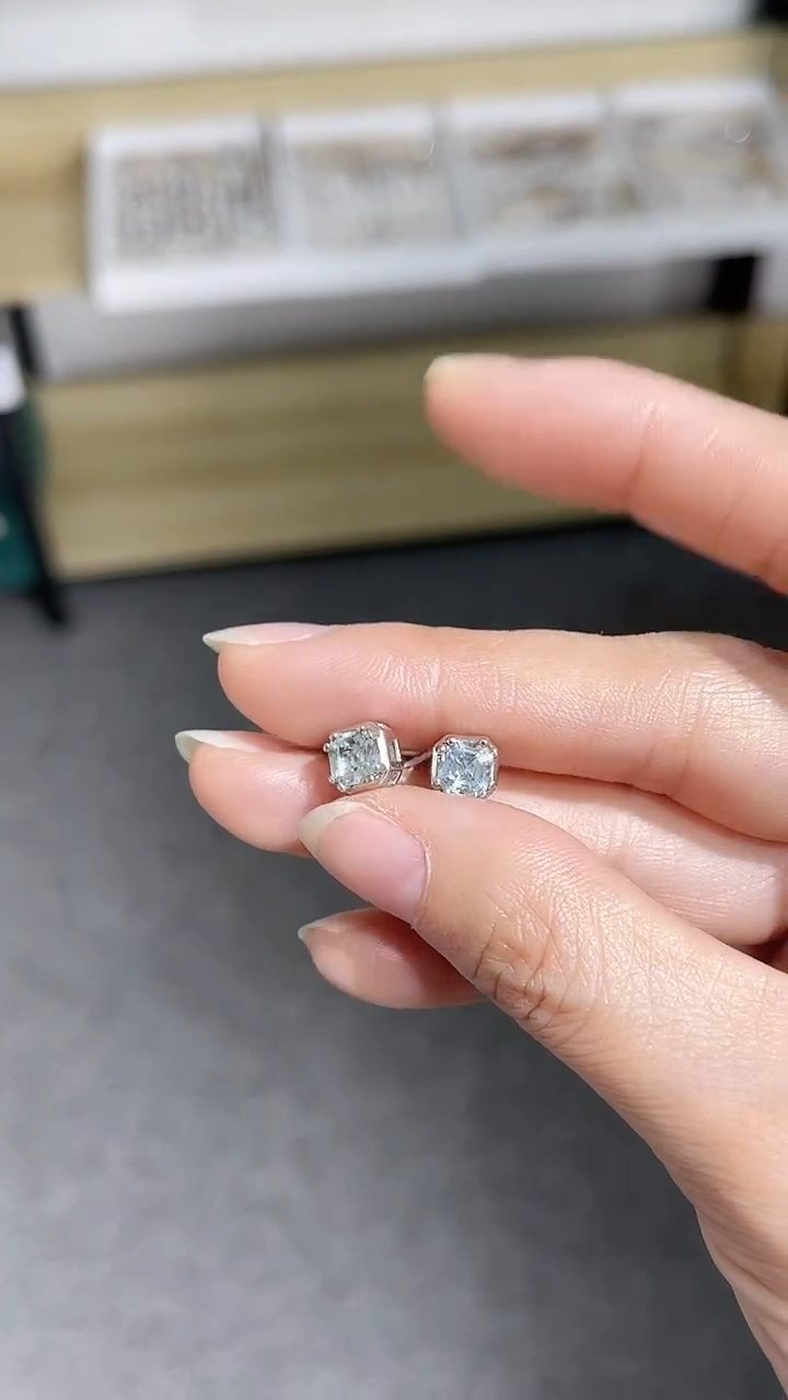 【闪购商品】海蓝宝石颈饰银S925镶嵌成品