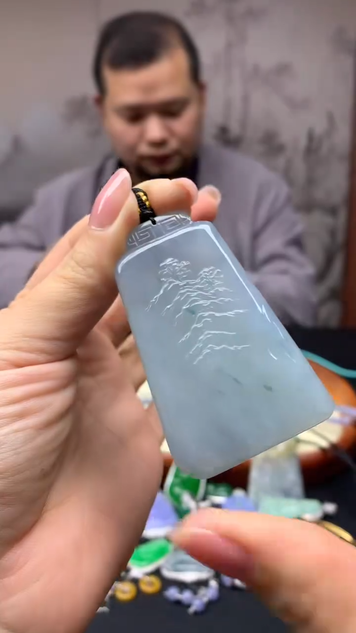 【闪购商品】翡翠颈饰未镶嵌7-天然翡翠