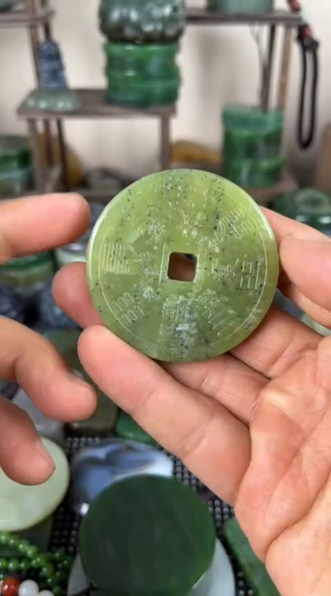 【闪购商品】和田玉珠宝半成品未镶嵌镯心