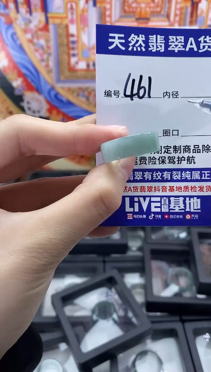 未镶嵌戒指翡翠461