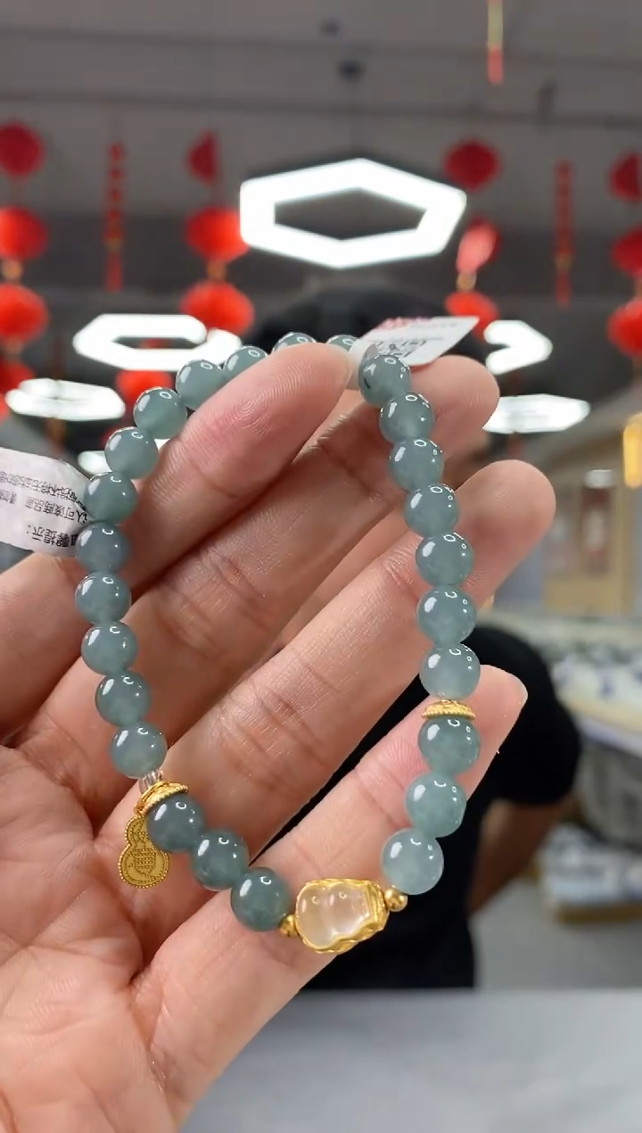 【闪购商品】翡翠手链未镶嵌翡翠yp