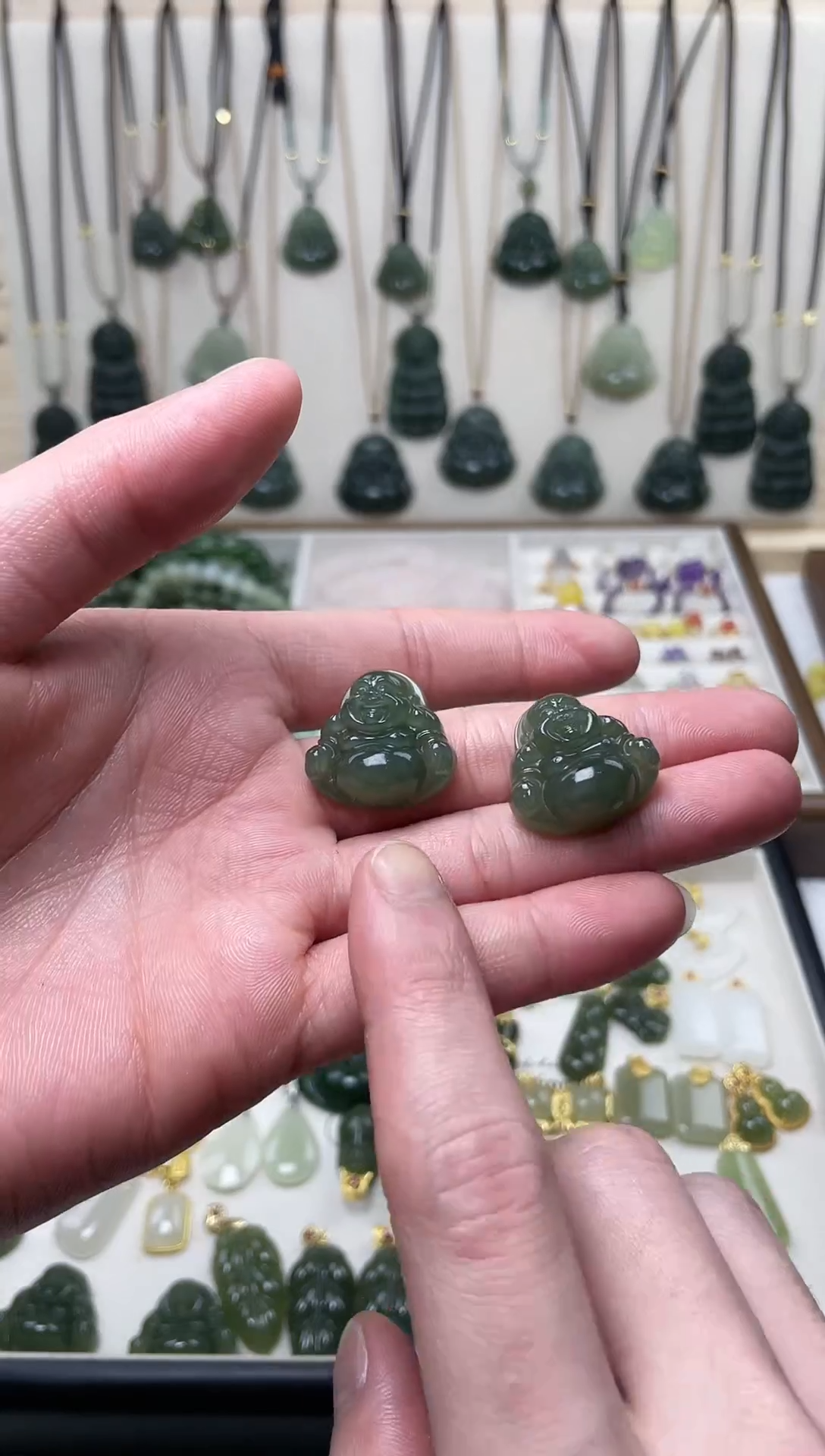 吊坠(不含链)未镶嵌和田玉随机发