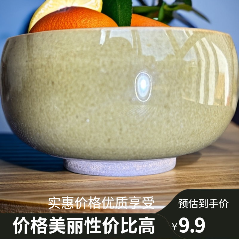 (七夕福利)原矿釉柴烧复古茶叶末灰背建盏主人杯