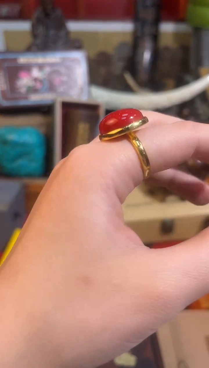 【闪购商品】玛瑙/玉髓戒指未镶嵌106业业业业业业业业