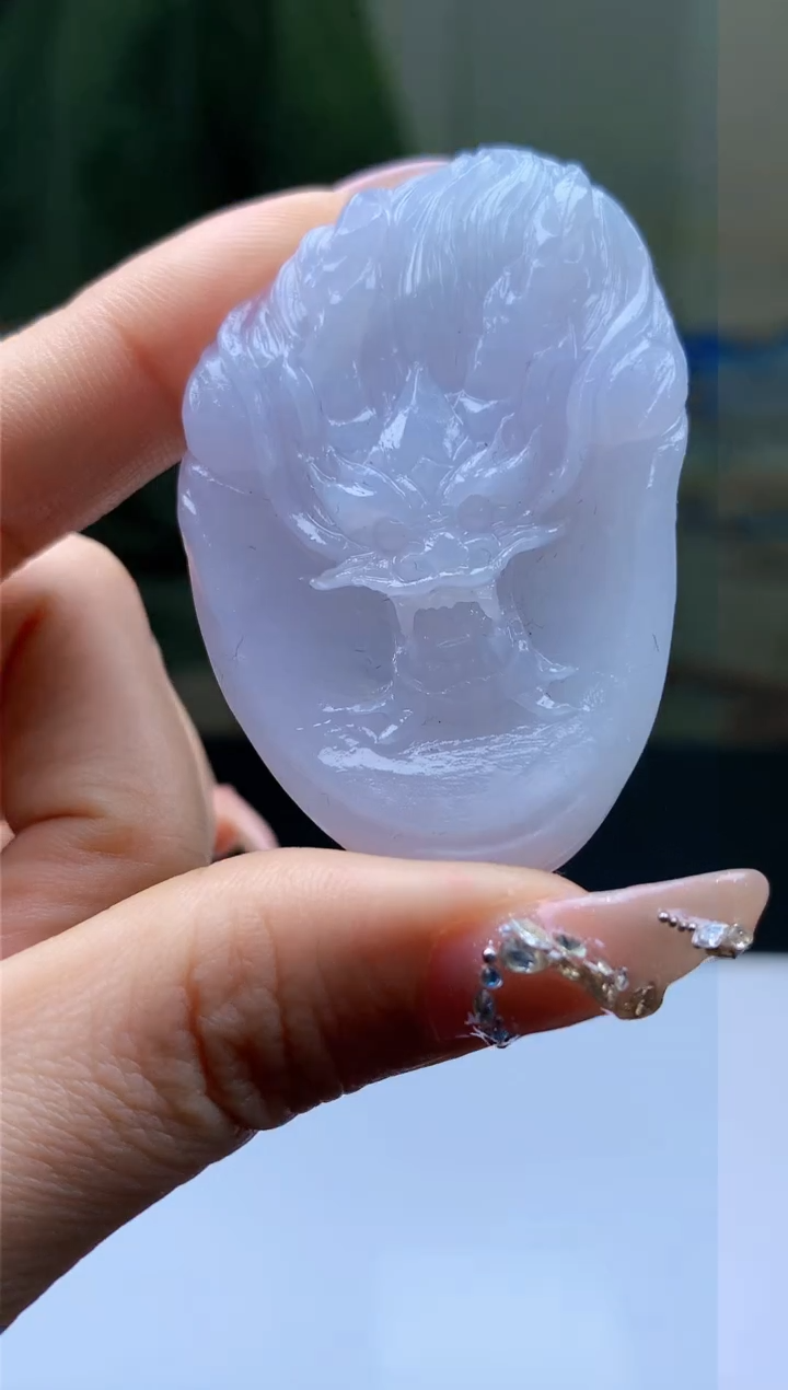 【闪购商品】定制翡翠未镶嵌4688ty-毛货挂件61