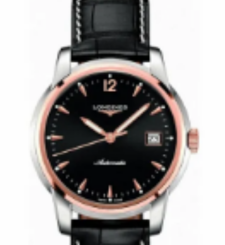 99新 Longines/浪琴 L2.766.5.52.3/索伊米亚766黑金/表径41