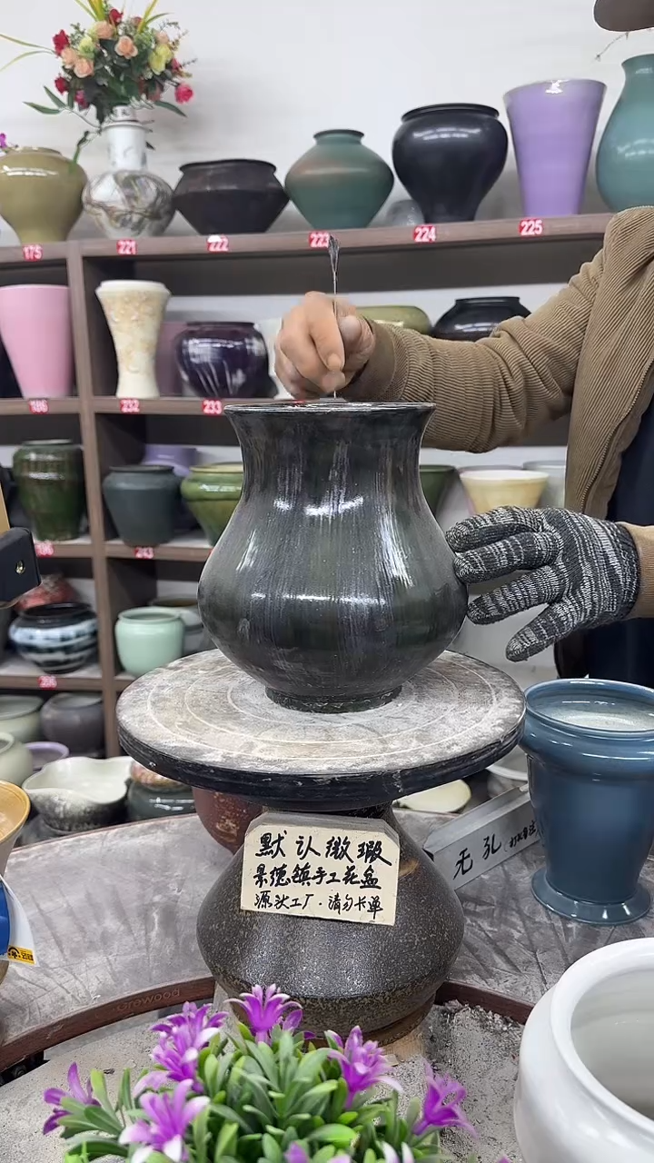 12-5-高21口14瑕-花盆