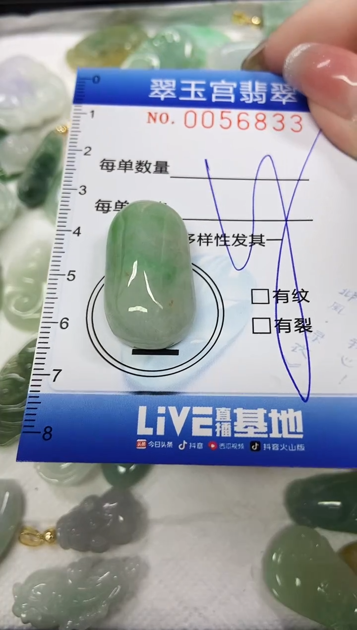 【闪购商品】翡翠颈饰未镶嵌闪购商品0056833