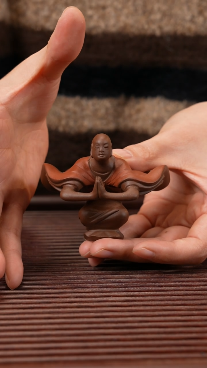 【闪购商品】紫砂茶宠小飞天 蓬莱