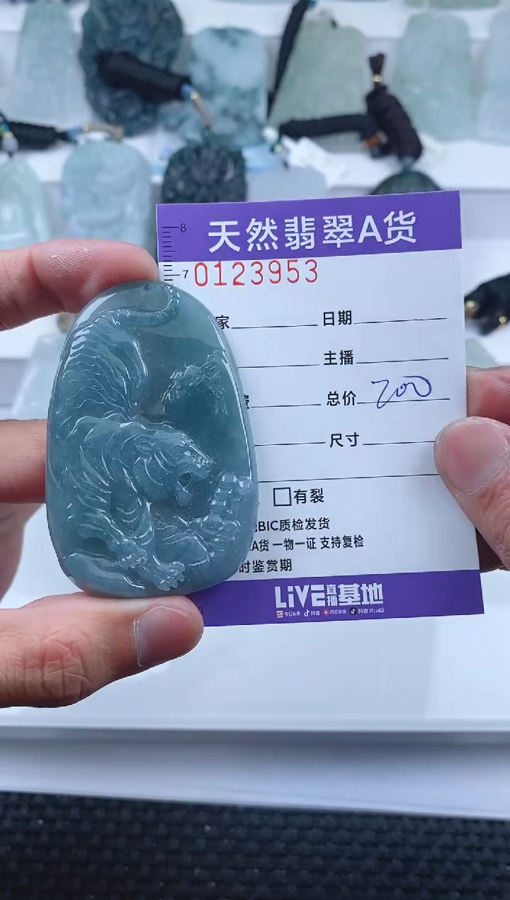 【闪购商品】翡翠颈饰未镶嵌         953