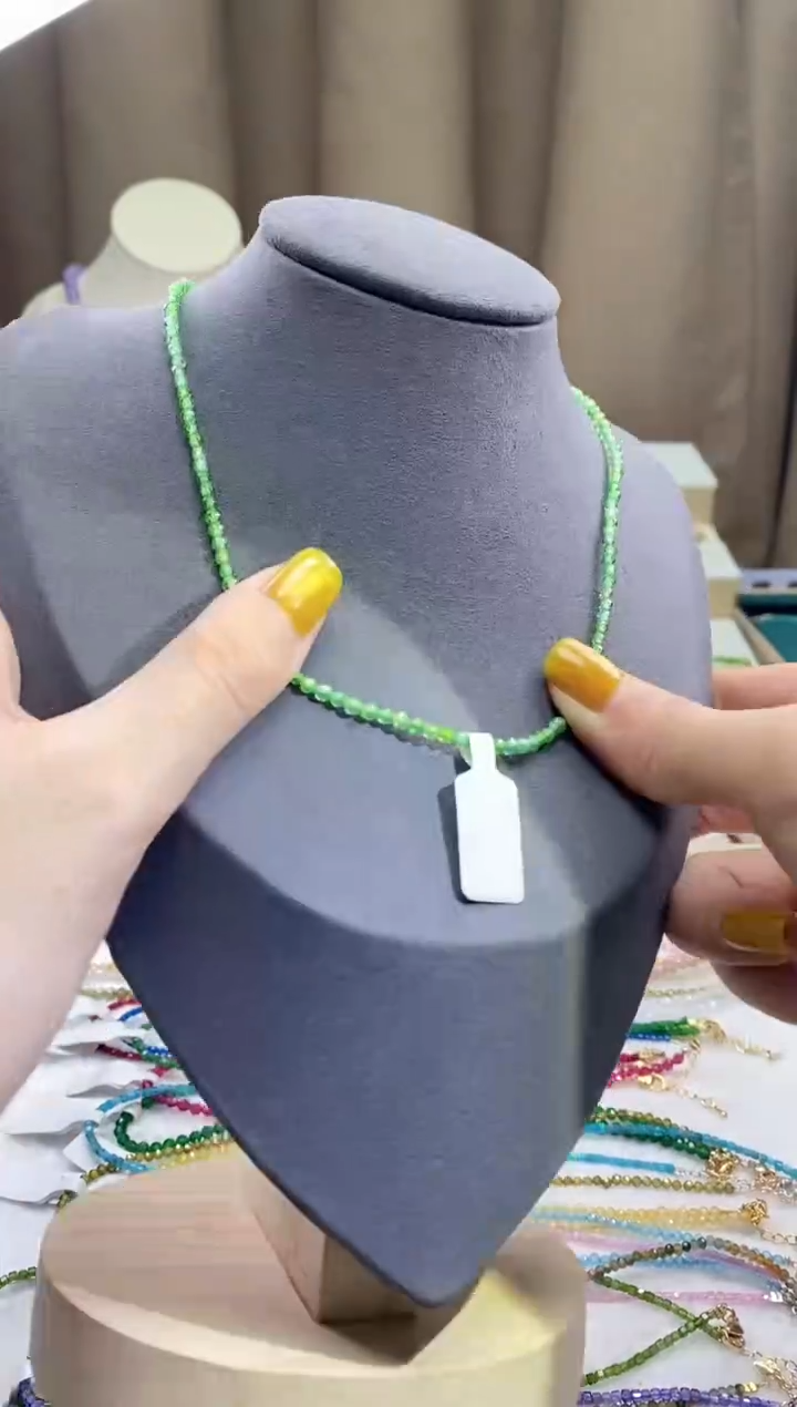 【闪购商品】钻石项链14K金镶嵌诗颜甄选珠宝SYZB93