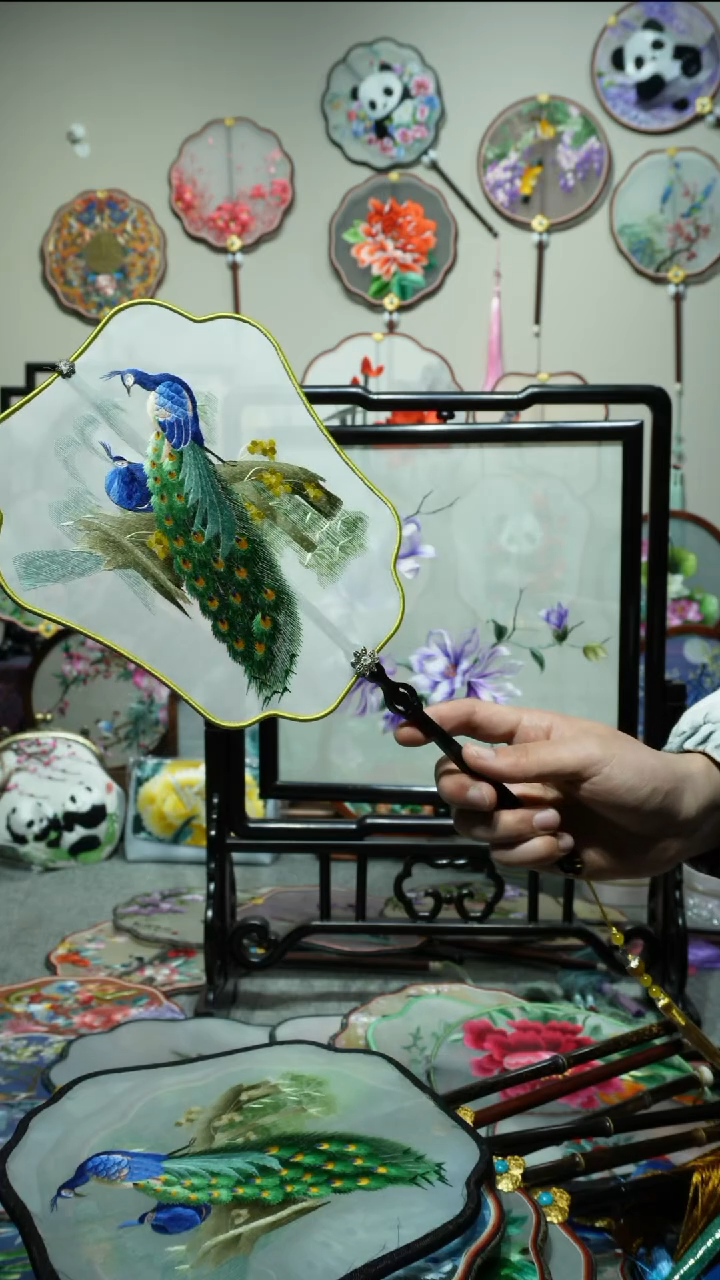 刺绣纯手工苏绣艺术品