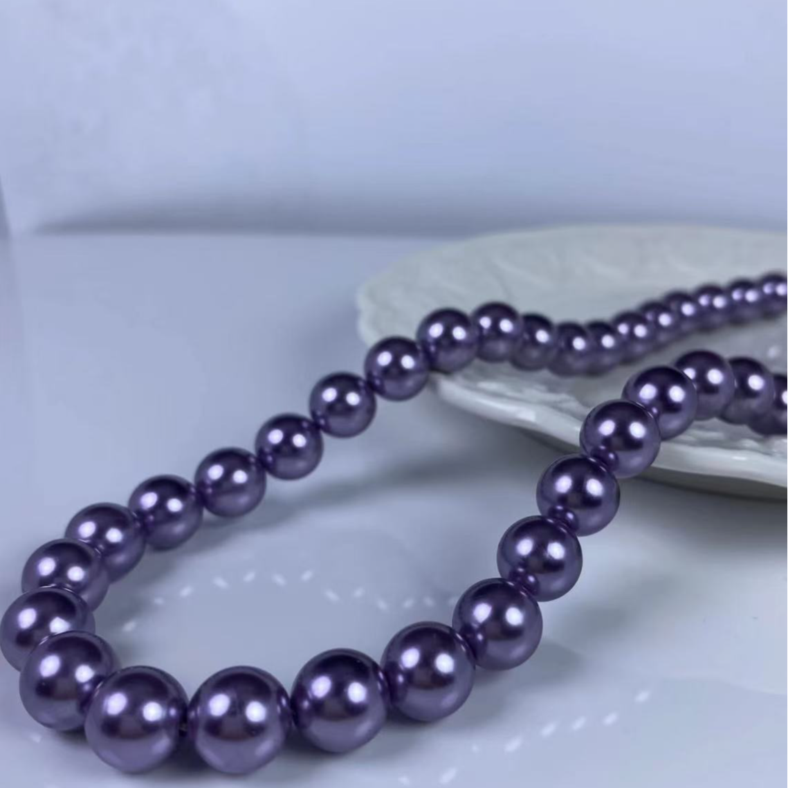   高定— 珍藏级 大系地紫色气质项链（X01）