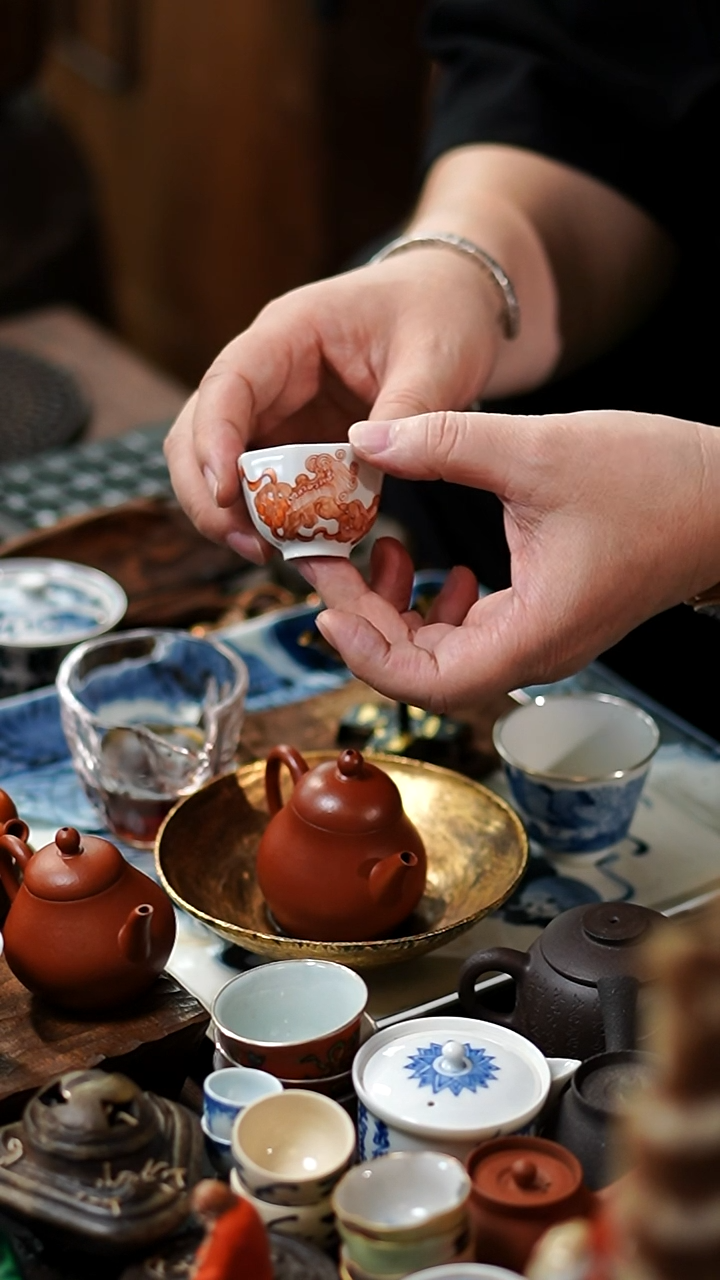 闪购4号 25CC 茶杯功夫茶道具