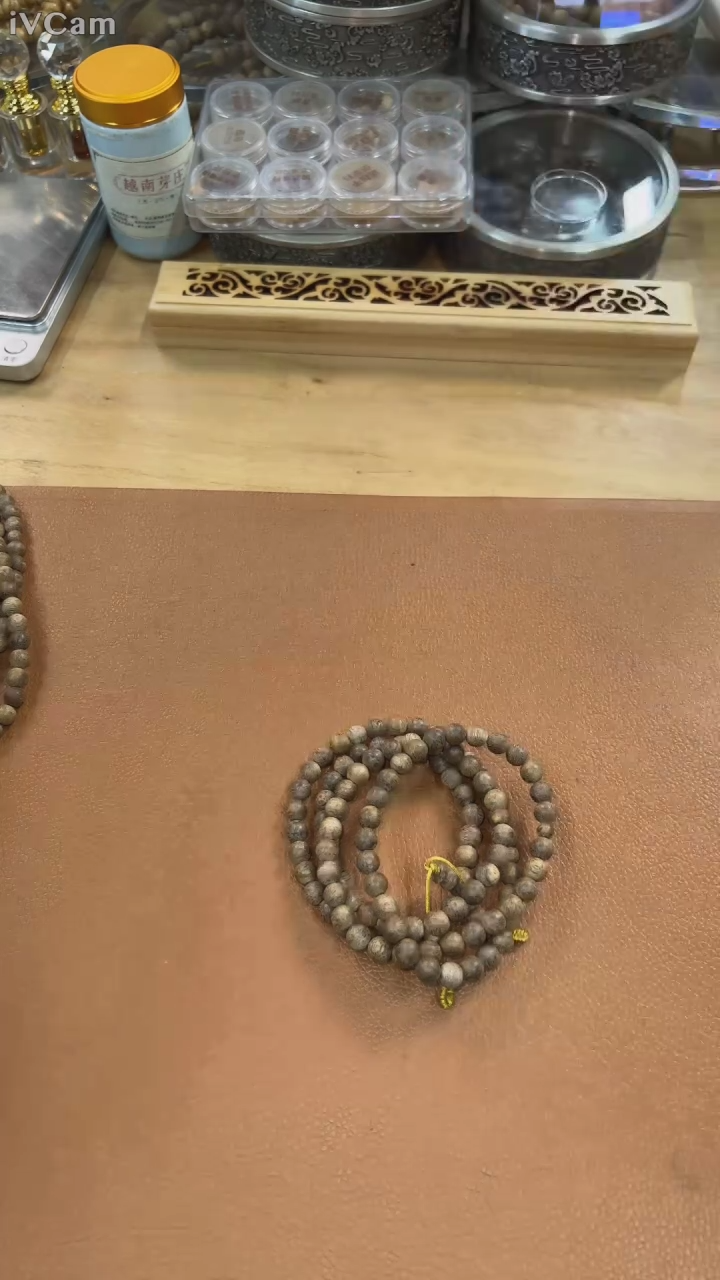 【闪购商品】沉香手串文莱7mm念珠04013405