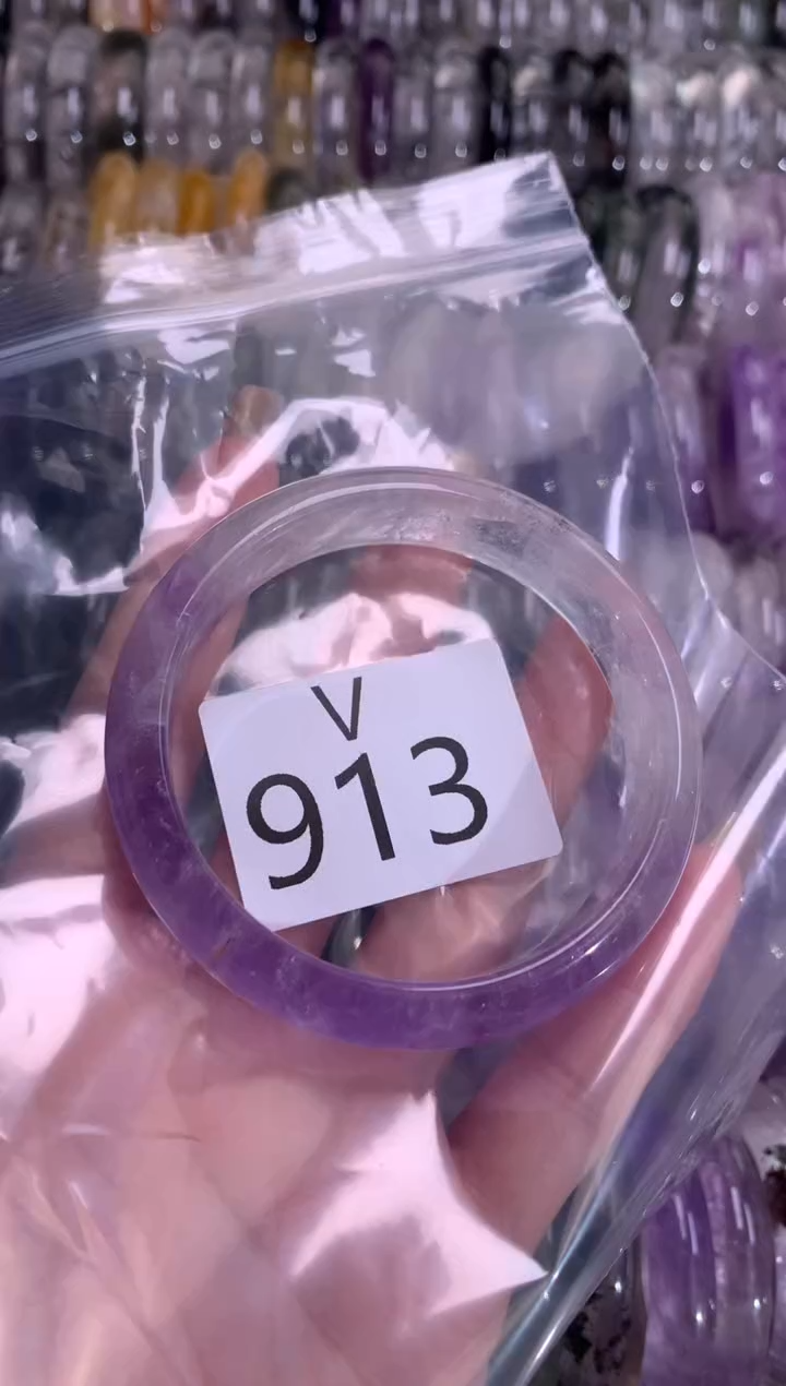 【闪购商品】水晶水晶手镯未镶嵌913-56+