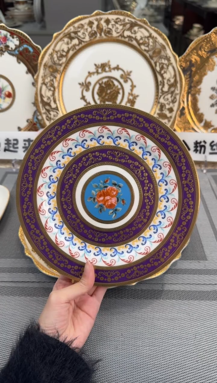 【闪购商品】瓷片8英寸平盘福利款 微瑕